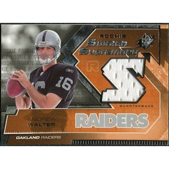 2005 Upper Deck SPx Rookie Swatch Supremacy #RSAW Andrew Walter