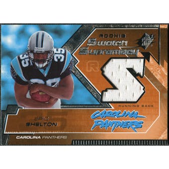 2005 Upper Deck SPx Rookie Swatch Supremacy #RSES Eric Shelton