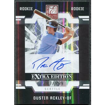2009 Donruss Elite Extra Edition #51 Dustin Ackley RC Autograph 387/899