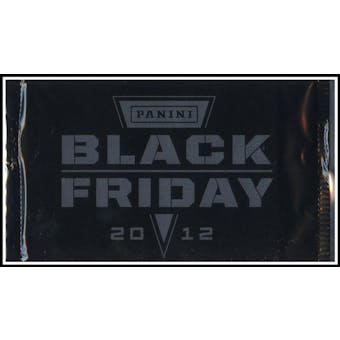 2012 Panini Black Friday Promotion Pack