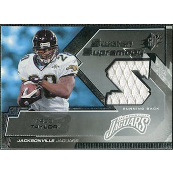 2005 Upper Deck SPx Swatch Supremacy #SWFT Fred Taylor
