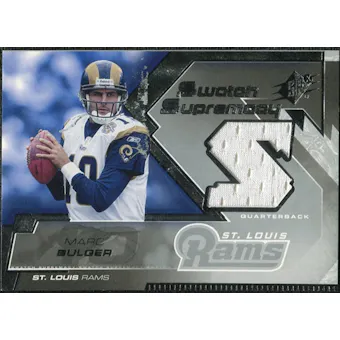 2005 Upper Deck SPx Swatch Supremacy #SWMB Marc Bulger