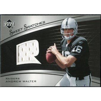 2005 Upper Deck Sweet Spot Rookie Sweet Swatches #SRAW Andrew Walter