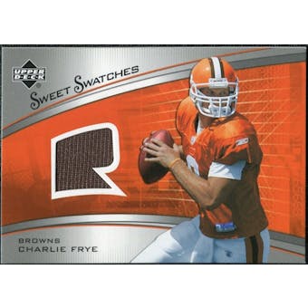 2005 Upper Deck Sweet Spot Rookie Sweet Swatches #SRCF Charlie Frye