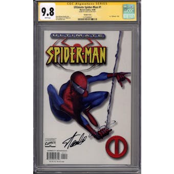 Ultimate Spider-Man #1 Variant Stan Lee Signature Series CGC 9.8 (W) *1575949007*