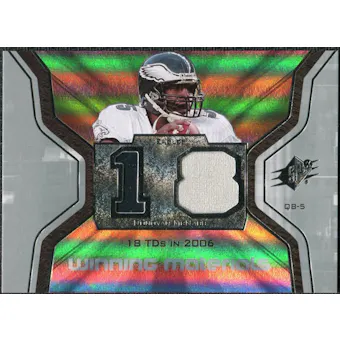 2007 Upper Deck SPx Winning Materials Stat #WMSDO1 Donovan McNabb