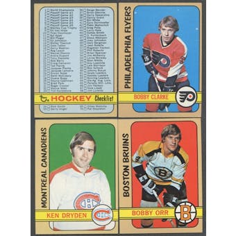 1972/73 Topps Hockey Near Complete Set (NM)
