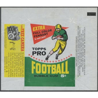 1964 Topps Football Wrapper (5 cents)