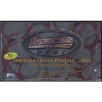 1998 Bowman's Best Baseball 24-Pack Retail Box