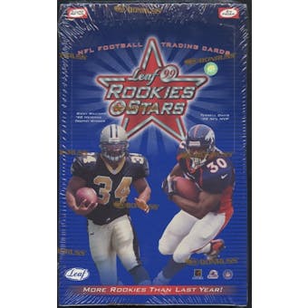 1999 Leaf Rookies & Stars Football 24-Pack Retail Box