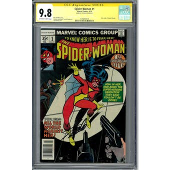 Spider-Woman #1 CGC 9.8 Stan Lee Signature Series (OW-W) *1579265018*
