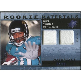 2009 Upper Deck SPx Rookie Materials Dual Swatch Patch #RMMT Mike Thomas /99