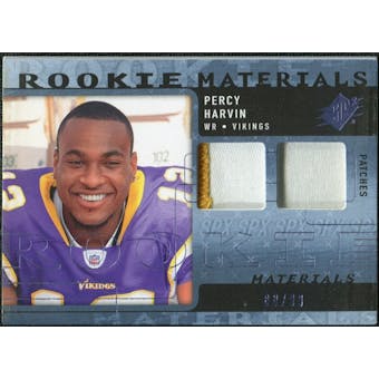 2009 Upper Deck SPx Rookie Materials Dual Swatch Patch #RMPH Percy Harvin /99