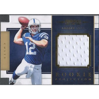 2012 Panini Prominence #24 Andrew Luck Rookie Projection Materials Jersey #071/299