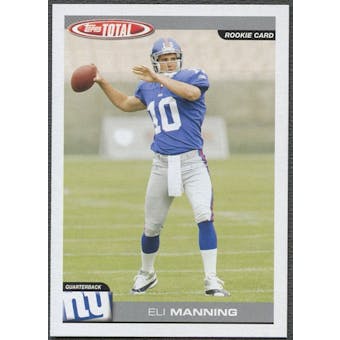 2004 Topps Total #350 Eli Manning Rookie