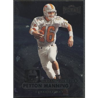 1998 Metal Universe #189 Peyton Manning Rookie