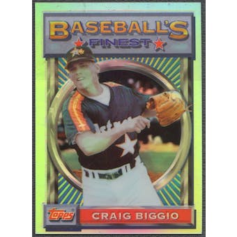1993 Finest #119 Craig Biggio Refractor /241