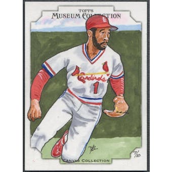 2012 Topps Museum Collection #CC29 Ozzie Smith Canvas Collection Originals #07/10