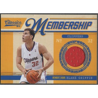 2010/11 Classics #11 Blake Griffin Membership Materials Jersey #134/499