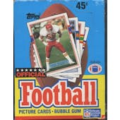 1989 Topps Football Wax Box