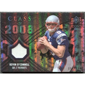 2008 Upper Deck Icons Class of 2008 Jersey Silver #CO35 Kevin O'Connell /199