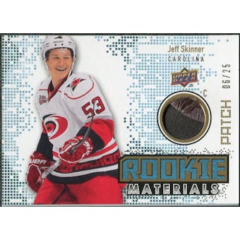 2010/11 Upper Deck Rookie Materials Patches #RMJS Jeff Skinner /25