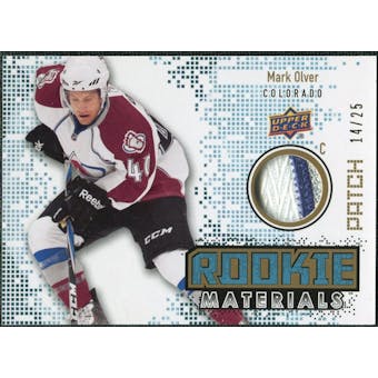 2010/11 Upper Deck Rookie Materials Patches #RMMO Mark Olver /25