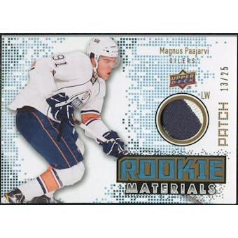 2010/11 Upper Deck Rookie Materials Patches #RMMP Magnus Paajarvi /25