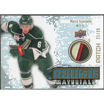 2010/11 Upper Deck Rookie Materials Patches #RMMS Marco Scandella /25