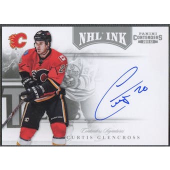 2011/12 Panini Contenders #3 Curtis Glencross NHL Ink Auto