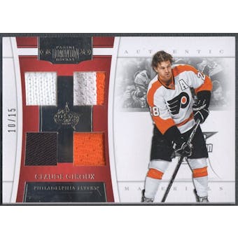 2011/12 Dominion #7 Claude Giroux All-Star Skills Complete Sweaters Jersey Patch #10/15