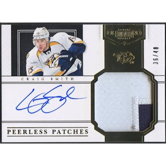 2011/12 Dominion #53 Craig Smith Peerless Patches Patch Auto #36/40