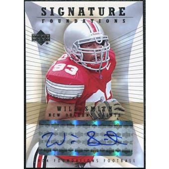 2004 Upper Deck Foundations Signature Foundations #SFWS Will Smith Autograph