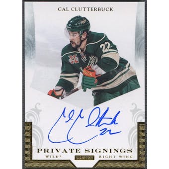 2011/12 Panini #CC Cal Clutterbuck Private Signings Auto