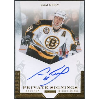 2011/12 Panini #CN1 Cam Neely Private Signings Auto