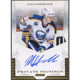 2011/12 Panini #HAW Dale Hawerchuk Private Signings Auto