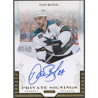 2011/12 Panini #DBY Dan Boyle Private Signings Auto