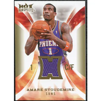 2008/09 Upper Deck Hot Prospects Hot Materials #HMAS Amare Stoudemire