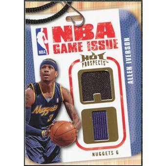 2008/09 Upper Deck Hot Prospects NBA Game Issue Jerseys #NBAAI Allen Iverson /149