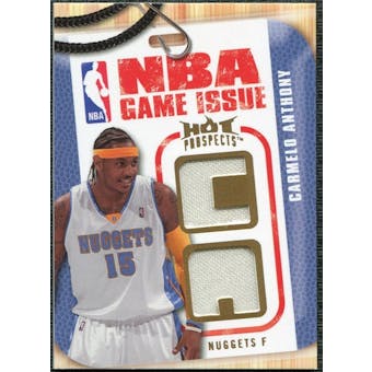 2008/09 Upper Deck Hot Prospects NBA Game Issue Jerseys #NBACA Carmelo Anthony /149
