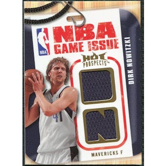 2008/09 Upper Deck Hot Prospects NBA Game Issue Jerseys #NBADN Dirk Nowitzki /149
