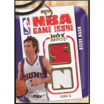 2008/09 Upper Deck Hot Prospects NBA Game Issue Jerseys #NBASN Steve Nash /149
