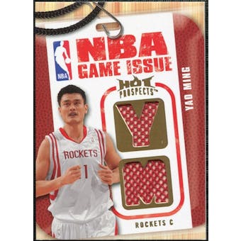 2008/09 Upper Deck Hot Prospects NBA Game Issue Jerseys #NBAYM Yao Ming 033/149
