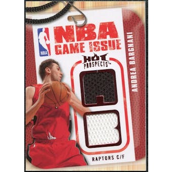2008/09 Upper Deck Hot Prospects NBA Game Issue Jerseys Red #NBABA Andrea Bargnani 14/25
