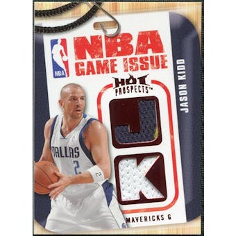 2008/09 Upper Deck Hot Prospects NBA Game Issue Jerseys Red #NBAJK Jason Kidd 25/25