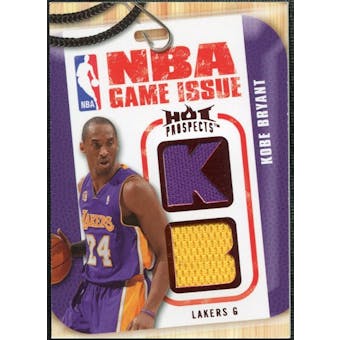 2008/09 Upper Deck Hot Prospects NBA Game Issue Jerseys Red #NBAKB Kobe Bryant /25