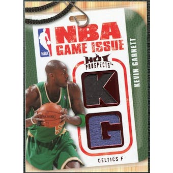 2008/09 Upper Deck Hot Prospects NBA Game Issue Jerseys Red #NBAKG Kevin Garnett 14/25