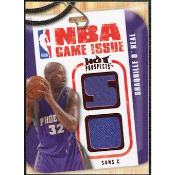 2008/09 Upper Deck Hot Prospects NBA Game Issue Jerseys Red #NBASO Shaquille O'Neal /25