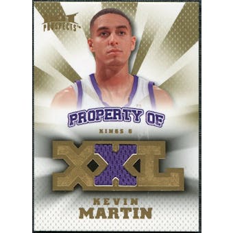 2008/09 Upper Deck Hot Prospects Property of Jerseys #POKM Kevin Martin /199