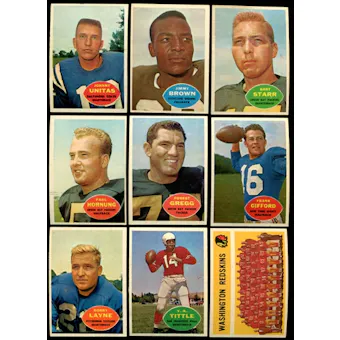 1960 Topps Football Near Complete Set (EX-MT)